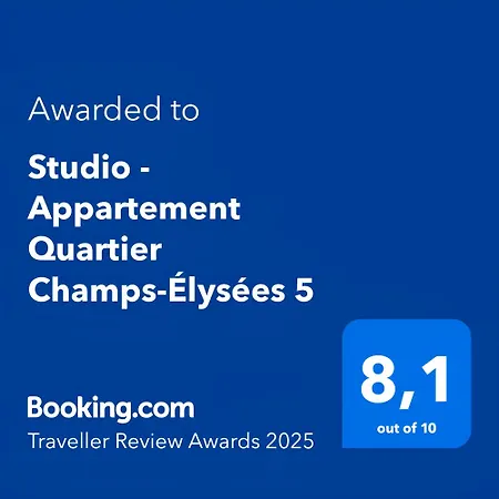 Studio - Appartement Quartier Champs-Élysées 5 Free Netflix-2